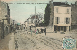 D9824 Courbevoie Rond Point De La Rue Du Chemin De Fer - Courbevoie