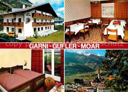 72675002 Vinschgau Val Venosta Garni Gufler Moar Gaststube Zimmer Panorama  - Autres & Non Classés