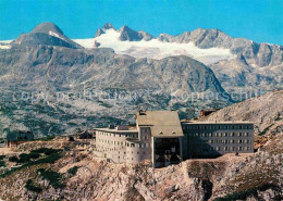 72674170 Obertraun Berghaus Krippenstein Mit Koenig Dachstein Gebirgspanorama Ob - Sonstige & Ohne Zuordnung