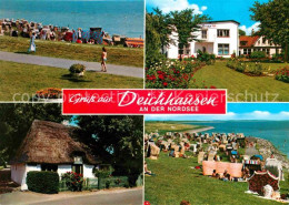 72673844 Deichhausen Buesum Deich Strand Bauernhaus  - Autres & Non Classés