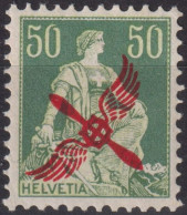 1919-1920 Flugpost ** Zum:CH F2, Mi:CH 145, Yt:CH PA2, Helvetia Mit Schwert - Nuevos