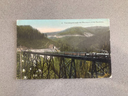 Traveling Through The Mountains Of The Northwest Carte Postale Postcard - Otros & Sin Clasificación