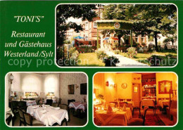 72673784 Westerland Sylt Tonis Restaurant Westerland Sylt - Other & Unclassified