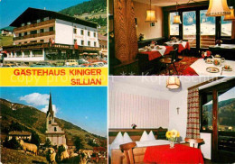 72673420 Sillian Tirol Gaestehaus Kiniger Pension Schafe Kirche Sillian Osttirol - Autres & Non Classés