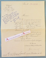 ● Gabriel GUIST'HAU + Georges LECOMTE Lettre 1912 Nomination Légion D'Honneur Maxime Formont - Autographe - SGDL - Writers