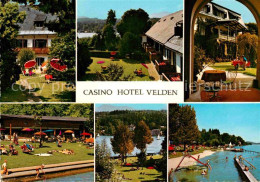 72673306 Velden Woerther See Casino Hotel Garten Badestrand Velden Am Woerther S - Autres & Non Classés