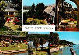72673299 Velden Woerthersee Casino Hotel Garten Badestrand Velden Am Woerther Se - Sonstige & Ohne Zuordnung