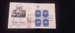 C) 1958. UNITED STATES. FIRST INTERNAL AIR MAIL. MULTIPLE STAMPS. XF - Other & Unclassified