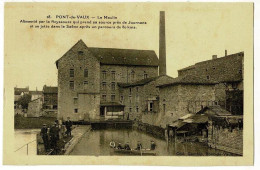 Pont De Vaux - Le Moulin (alimenté Par La Reyssouze, Animation) Pas Circulé - Pont-de-Vaux