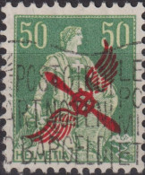 1919-1920 Flugpost ⵙ Zum:CH F2, Mi:CH 145, Yt:CH PA2, Helvetia Mit Schwert - Used Stamps