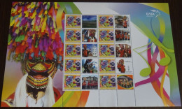 Greece 2007 Carnival At Naousa Personalized Sheet MNH - Neufs