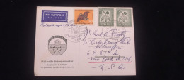 C) 1965. GERMANY. AIRMAIL ENVELOPE SENT TO USA. MULTIPLE XF STAMPS - Europe (Other)