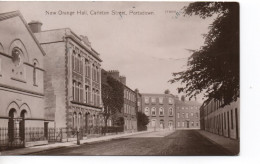 NEW ORANGE HALL - CARLETON STREET PORTADOWN - COUNTY ARMAGH - WITH PORTADOWN POSTMARK 1914 - Armagh