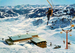 72671473 Kitzbuehel Tirol Kitzbueheler Horn Sessellift Alpenhaus Hohe Tauern Gro - Other & Unclassified