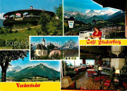 72671463 Vorderstoder Cafe Stockerberg Terrasse Gastraum Panorama Vorderstoder - Sonstige & Ohne Zuordnung