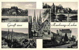 72671373 Marburg Lahn Am Wehr Bruecke Universitaet Teilansicht Schloss Marburg - Marburg