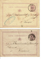 CARTE  - CORRESPONDANCE  N° 3 - 1869-1888 Liggende Leeuw