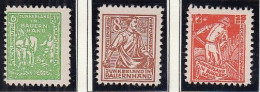 SBZ  23-25 B, Postfrisch **, Bodenreform Bauernland, 1945 - Mint