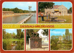 72668747 Mildensee Strandbad Scholitzer See Napoleonsturm Mildensee - Dessau