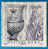 France 2019 : Les Métiers D'art, Tailleur De Cristal N° 5306 Oblitéré - Used Stamps