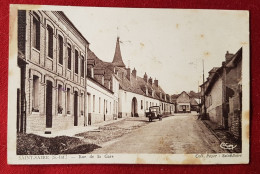 CPA - Saint Saire -(S-Inf.) Rue De La Gare - Autres & Non Classés