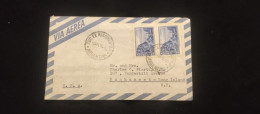C) 1980. ARGENTINA. AIRMAIL ENVELOPE SENT TO USA. DOUBLE STAMP. XF - Other & Unclassified