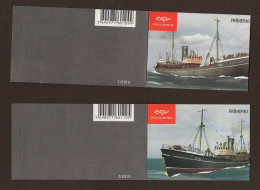 2 MARKENHEFTE ISLAND FRACHTER 2010 POSTFRISCH - Postzegelboekjes