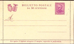 1929-BIGLIETTO POSTALE Giubileo C.50 Viola Su Giallo Nuovo Leggera Macchia Di Co - Marcofilie