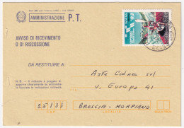 1995-CAMPIONATO MONDIALE CANOA (2068) Isolato Su Avviso Ricevimento - 1991-00: Poststempel