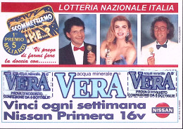 1995-PRO ALLUVIONATI Lire 750 + Lire 2250 Su Cartolina Concorso Buggerro (5.12) - 1991-00: Poststempel