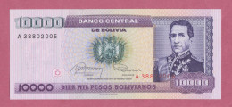 Bolivia, 1987- 1 Centavo De Boliviano. Obverse Portrait Of Marshal Andres De Santa Cruz   . Reverse  Legislative Palace, - Bolivien