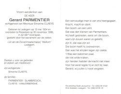 Gerard Parmentier (1934-1999) - Andachtsbilder