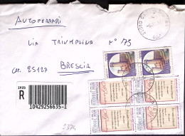 1997-Anniversario Morte Antonio Gramsci Blocco Quattro Lire 850 + Castelli Coppi - 1991-00: Poststempel