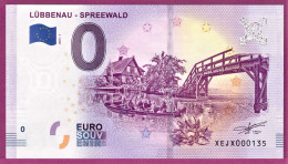 0-Euro XEJX 2019-1 LÜBBENAU - SPREEWALD - Essais Privés / Non-officiels