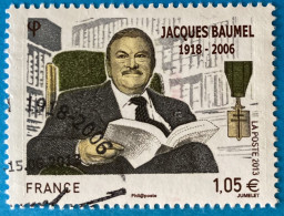 France 2013 :  Jacques Baumel, Homme Politique Français N° 4754 Oblitéré - Oblitérés