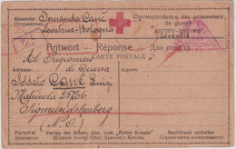 1917- CROCE ROSSA IT. CORRISPONDENZA DEI PRIGIONIERI DI GUERRA FRANCHIGIA - Croix-Rouge