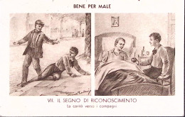 1939-Bene Per Male Il Segno Di Riconoscimento La Carità Verso I Compagni, Viaggi - Croix-Rouge