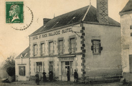 AVERTON - Hôtel St-ROCH. Halloche - Blutel - Café - Animé - TBE - Andere & Zonder Classificatie