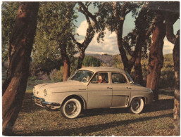 CPSM AUTOMOBILES. PRÉSENTATION DE LA DAUPHINE  -  MARS 1956 - Passenger Cars