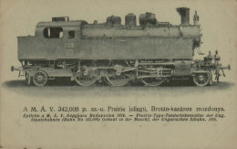 Ungarischen Staatsbahn Prairie-Type Tenderlokomotive - Gebaut 1916 - Trains