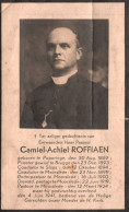 Camiel Achiel Roffiaen (1869-1941) ~ Priester - Images Religieuses