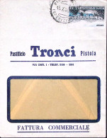 1954-TURISTICA Lire 12 Isolato Su Fattura Commerciale - 1946-60: Poststempel