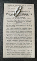 PAULINUS PIESSENS ° LEEST 1886 + KAPELLE-OP-DEN-BOSCH 1937 / JULIANA CLOOTS - Devotieprenten