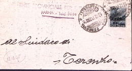1945-DEMOCRATICA C.40 Isolato Su Stampe Brescia (18.12) - 1946-60: Poststempel