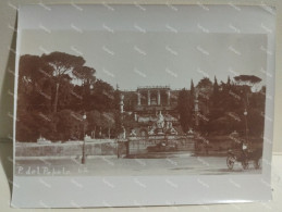 Italy Photo Italia Foto Roma Fine 800 PIAZZA DEL POPOLO.  108x83 Mm - Europe