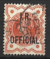 GB.....QUEEN VICTORIA..(1837-01.)......I.R. OFFICAL......SG013.......CDS......USED..... - Usados