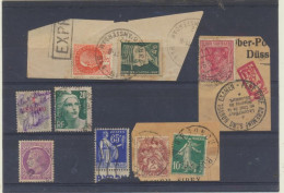 France Lot Pour Recherches  9 Timbres - Collezioni