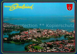 72666717 Stralsund Mecklenburg Vorpommern Fliegeraufnahme Stralsund - Stralsund