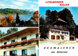 72666708 Seewalchen Attersee Litzlberger Keller Herbststimmung Alpenpanorama See - Sonstige & Ohne Zuordnung