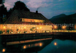 72666649 Caldaro Kaltern Ristorante Lido Al Lago Di Caldaro Am Abend Caldaro Kal - Other & Unclassified